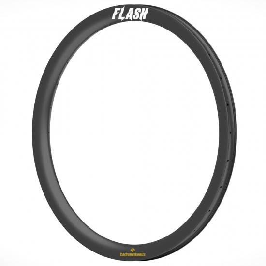 32インチ カーボンファイバー グラベルホイールリム 自転車パーツ 高さ45mm 幅40mm 軽量 高剛性 オフロード対応 自転車アップグレード
